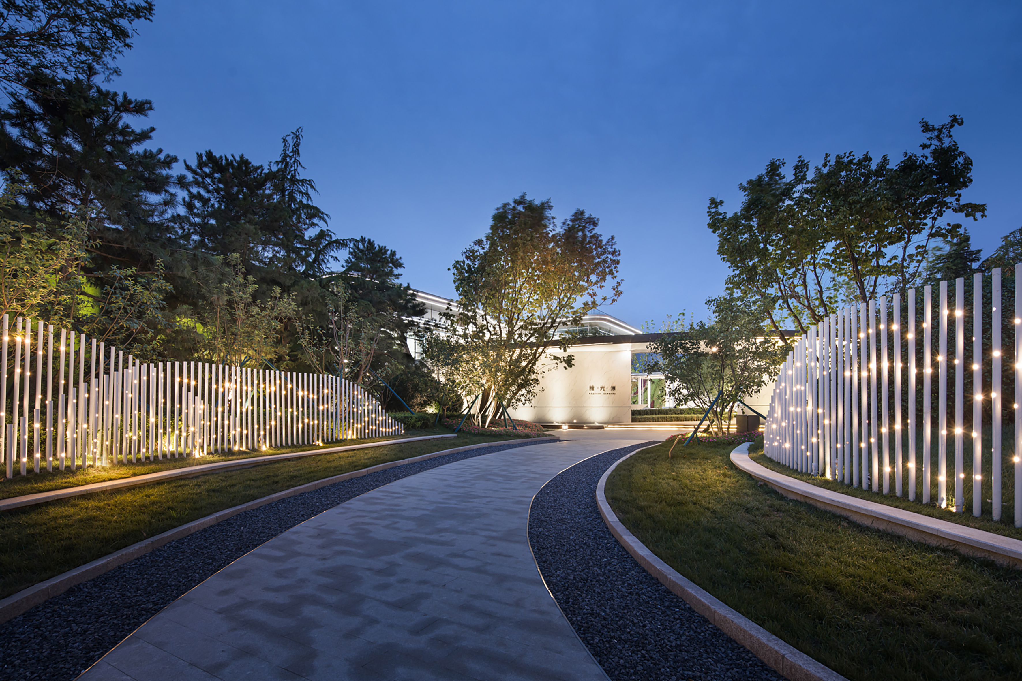 北京通州禹洲朗廷湾展示区_艾景奖官方网站