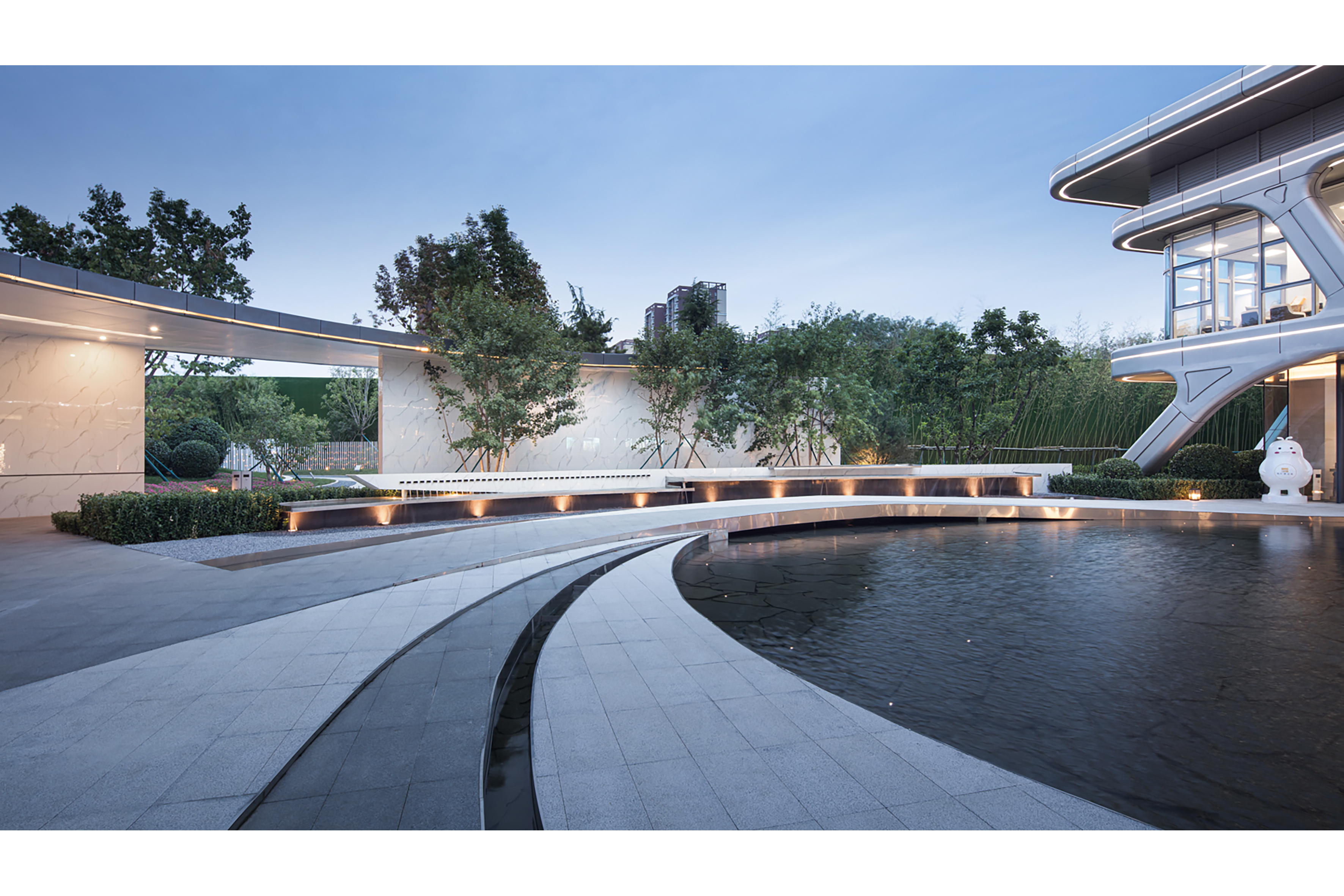 北京通州禹洲朗廷湾展示区_艾景奖官方网站