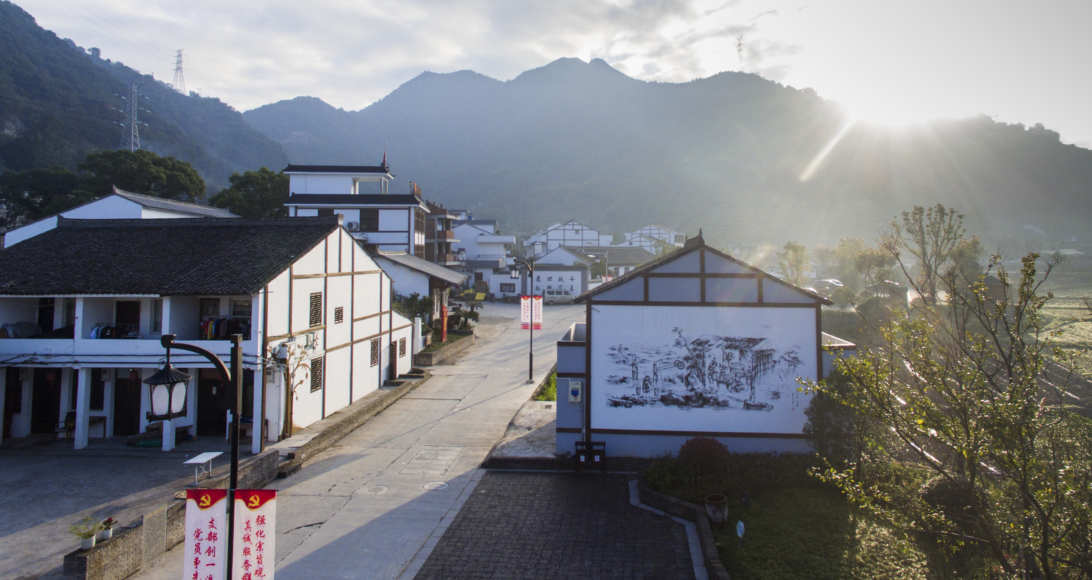 永嘉县三江街道瓯窑小镇建设项目景观绿化工程_艾景奖官方网站